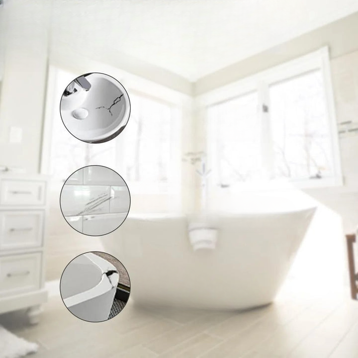 Tile Repair Paste | Ceramic &amp; Porcelain | Glossy Surface &amp; Long-Lasting Seal