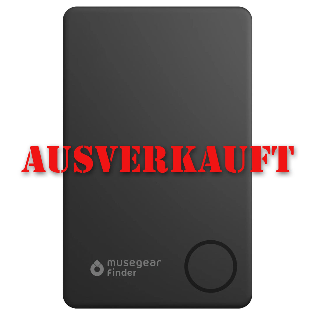 Bluetooth Schlüsselfinder mit App | musegear finder mit akustischem Signal, Standortanzeige und Handyortung | Ohne Abonnement