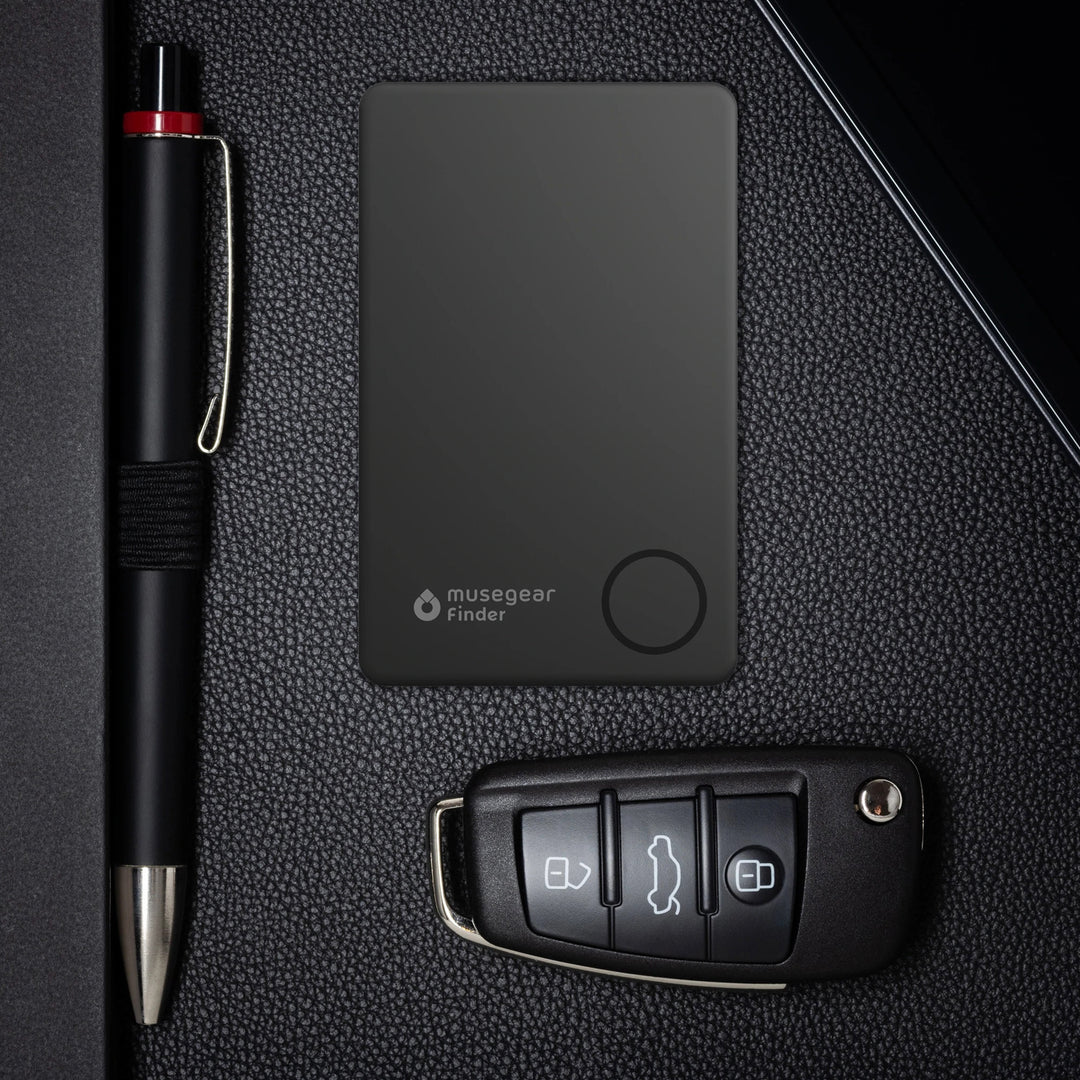 Bluetooth Schlüsselfinder mit App | musegear finder mit akustischem Signal, Standortanzeige und Handyortung | Ohne Abonnement