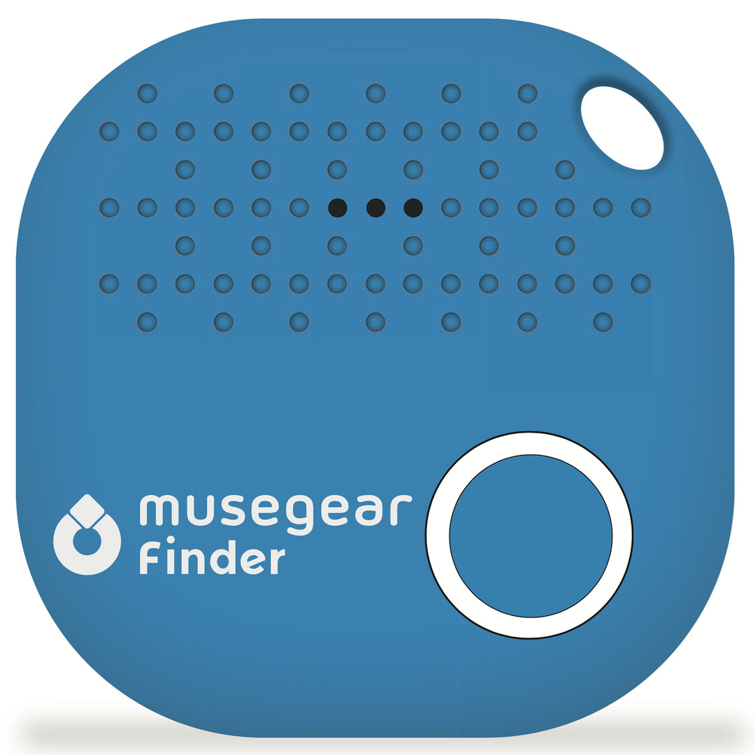 Bluetooth Schlüsselfinder mit App | musegear finder mit akustischem Signal, Standortanzeige und Handyortung | Ohne Abonnement