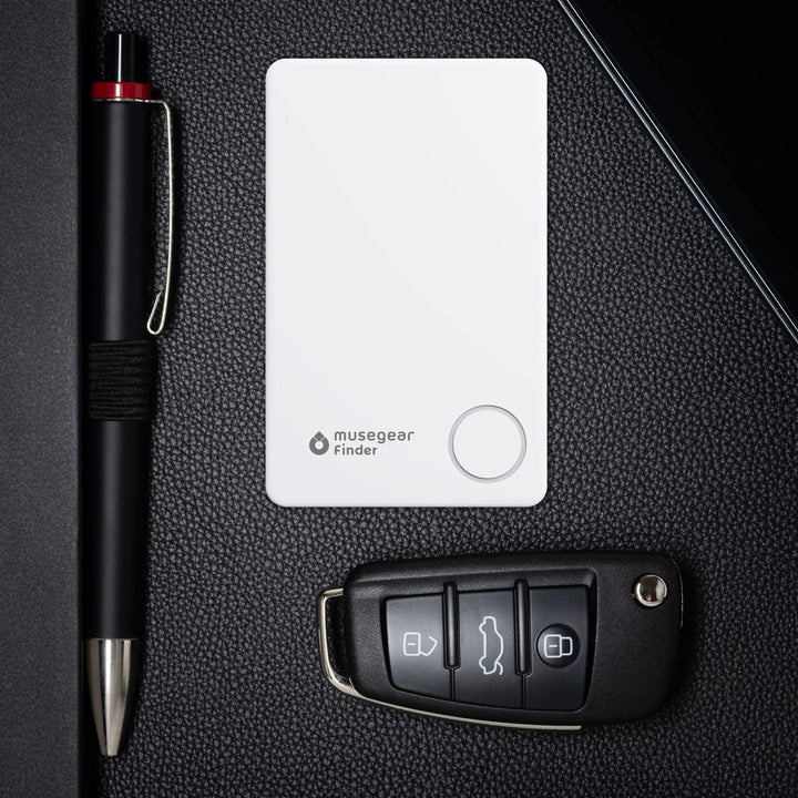 Bluetooth Schlüsselfinder mit App | musegear finder mit akustischem Signal, Standortanzeige und Handyortung | Ohne Abonnement