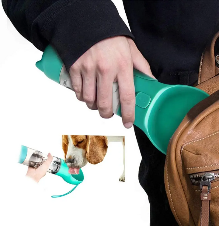 HaustierSipper™ Tragbare 3-in-1-Hundeflasche
