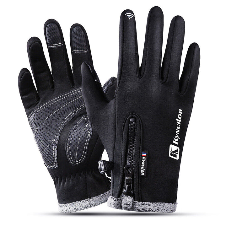 Touchscreen-Handschuhe wasserdicht und winddicht | Warme Unisex-Winterhandschuhe mit rutschfester Grifffläche für Outdoor und Alltag