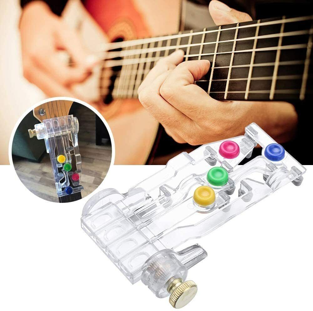 Gitarren-Lernhilfe StringLeitfaden™ | Tragbar &amp; kompakt | Akkorde schneller lernen, ideal für Anfänger &amp; unterwegs