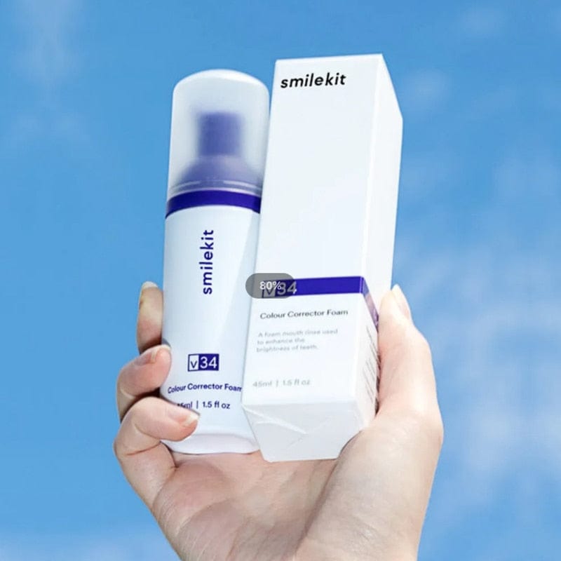 Lila Whitening Zahnpasta für sichtbar hellere Zähne | Zahnaufhellung &amp; Plaque-Entfernung | Frischer Atem &amp; tägliche Mundpflege