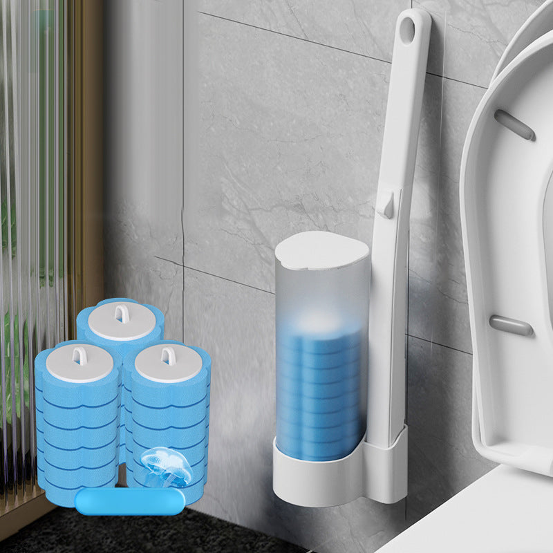 Antibacterial Disposable Toilet Brush | Hygienic Cleaning &amp; Fresh Scent | Easy Use for a Clean Bathroom