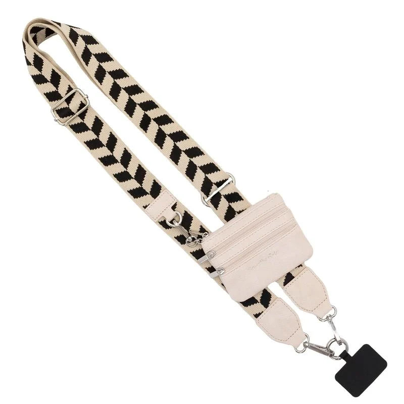 SecureKeyBand™ Phone Strap with Zipper Pocket