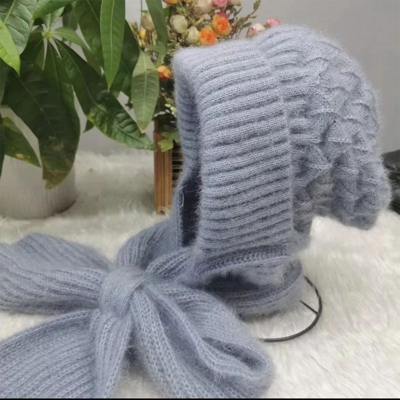 Damen Winterset | Warme Mütze mit passendem Schal aus weichem Polyester