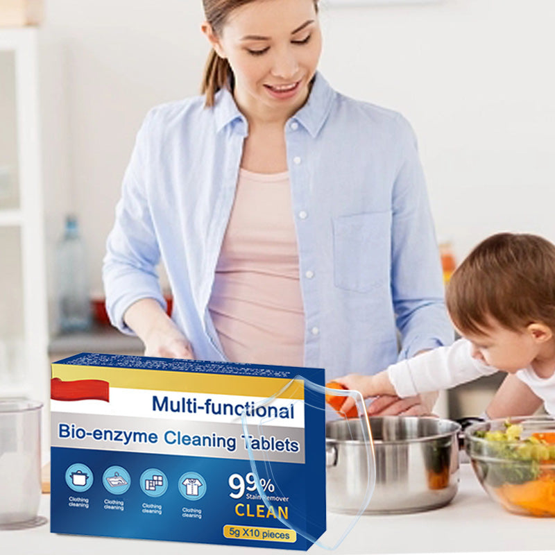 BioClean™ Multifunctional Bio-Enzyme Cleaning Tablets (Buy 3 Get 5 Free)
