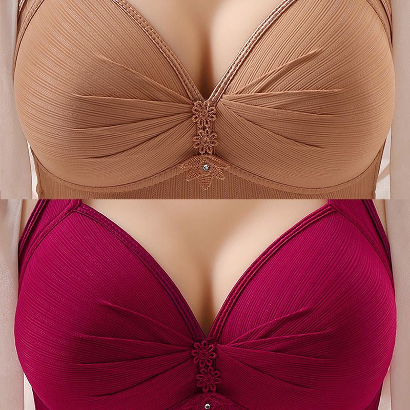 Seamless Bra without Underwire | Breathable &amp; Stretchy for Everyday Comfort | Adjustable Back Closure | Buy 1 Get 1 Free