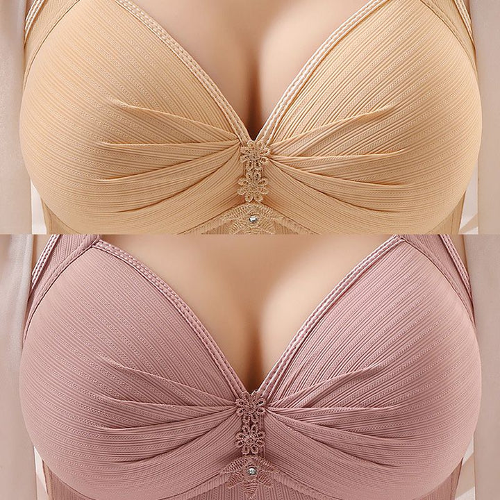 Seamless Bra without Underwire | Breathable &amp; Stretchy for Everyday Comfort | Adjustable Back Closure | Buy 1 Get 1 Free