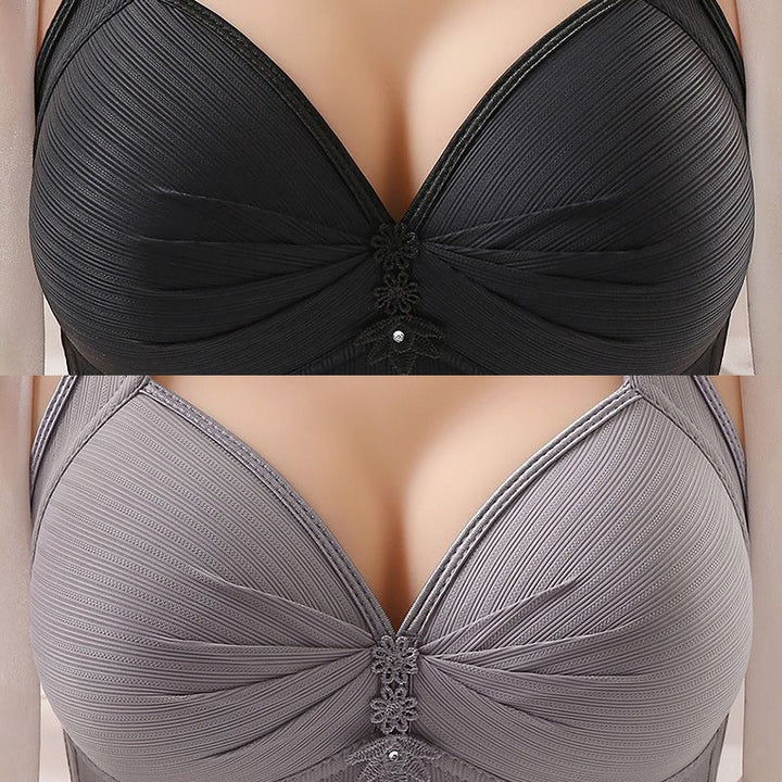 Seamless Bra without Underwire | Breathable &amp; Stretchy for Everyday Comfort | Adjustable Back Closure | Buy 1 Get 1 Free
