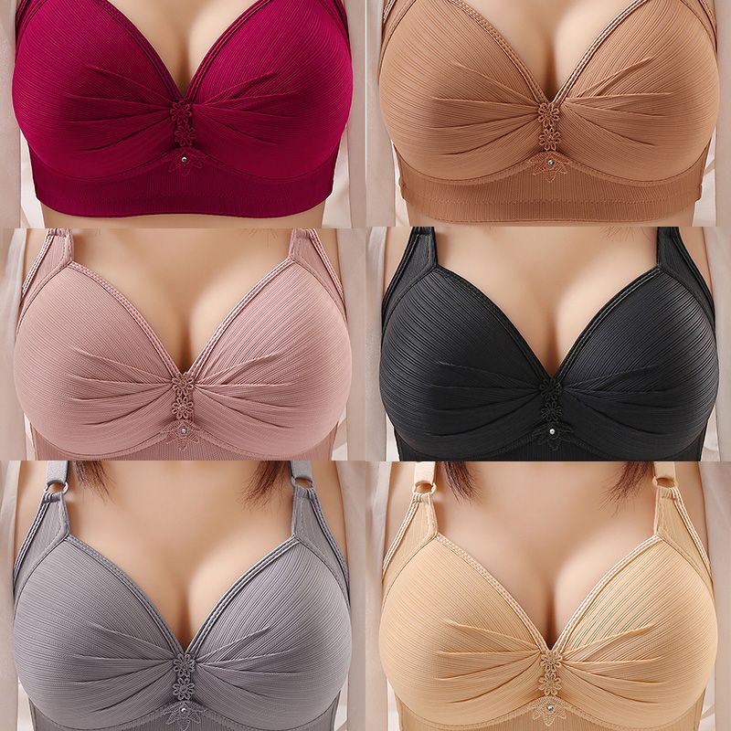 Seamless Bra without Underwire | Breathable &amp; Stretchy for Everyday Comfort | Adjustable Back Closure | Buy 1 Get 1 Free