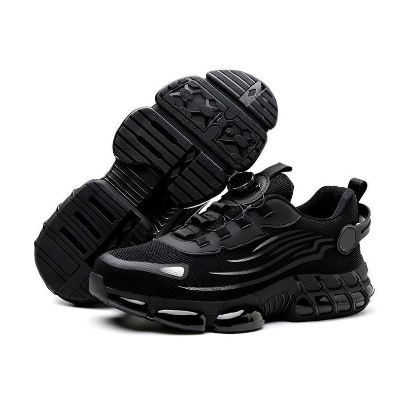 Unisex safety shoes with non-slip studs | Anti-puncture &amp; shock-absorbing | Wide toe box, lightweight &amp; sporty