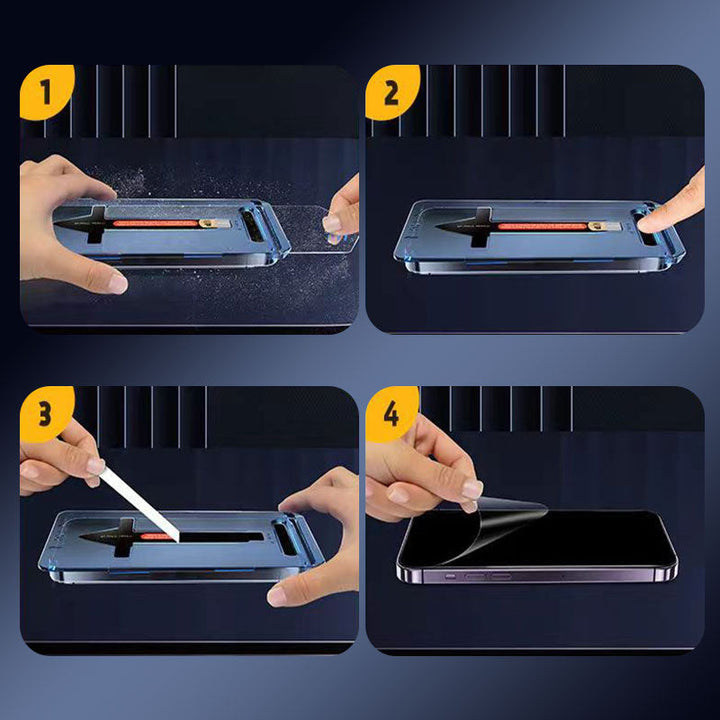 PrivacyProtection Screen protector | Privacy film for smartphones | Anti-spy &amp; scratch-resistant | 9H tempered glass