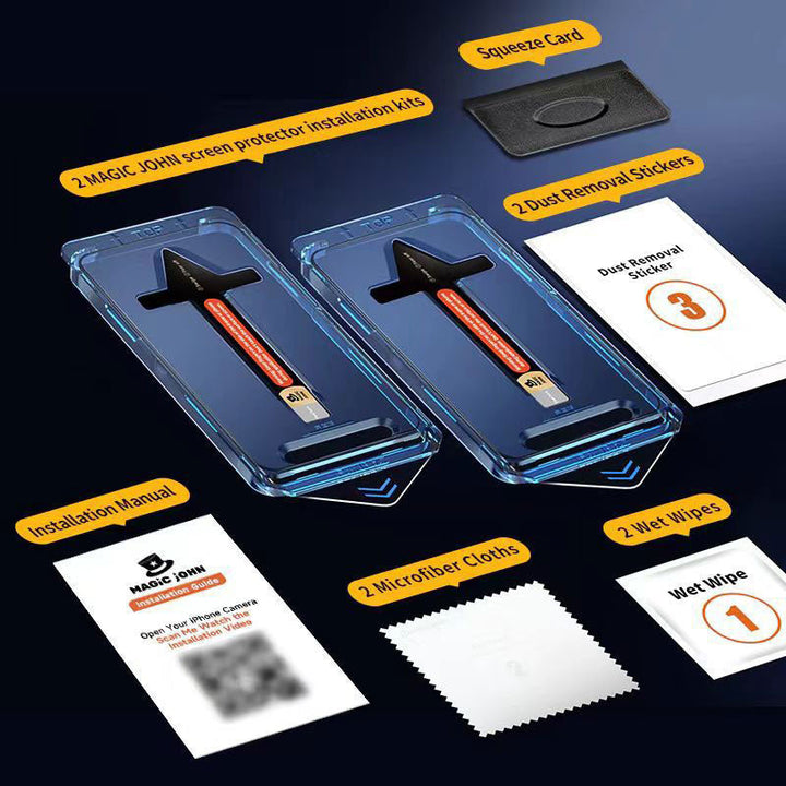 PrivacyProtection Screen protector | Privacy film for smartphones | Anti-spy &amp; scratch-resistant | 9H tempered glass