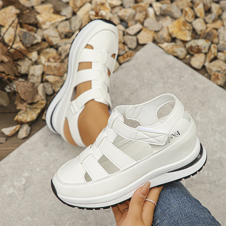 Damen Geschlossene Zehen Sneaker Sandalen