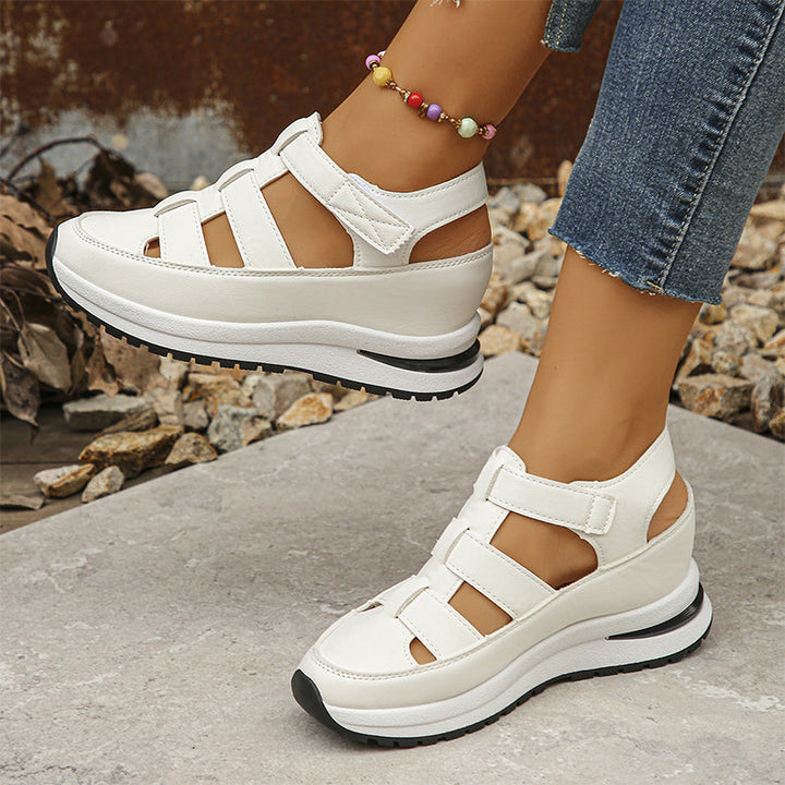 Damen Geschlossene Zehen Sneaker Sandalen