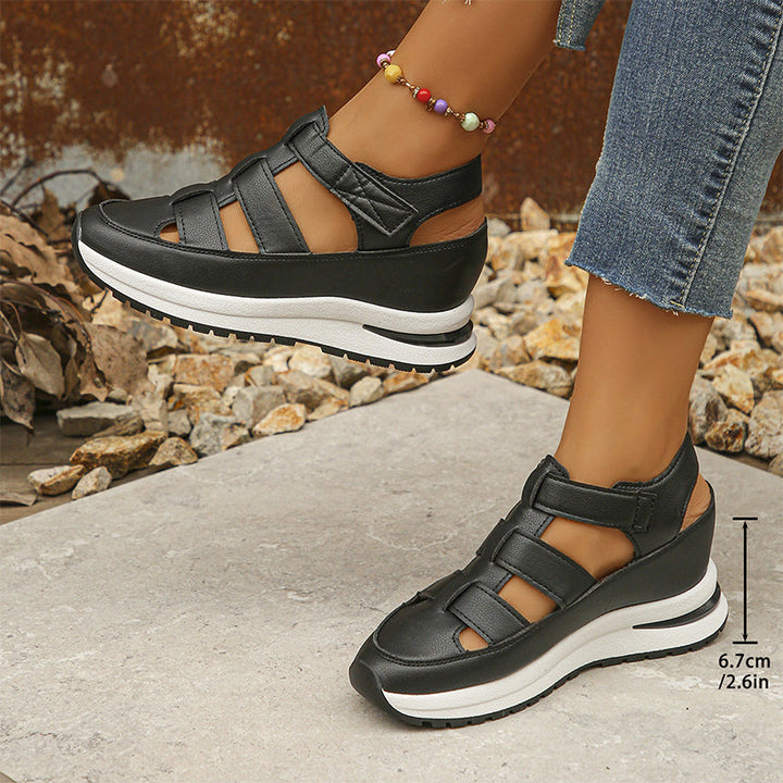 Damen Geschlossene Zehen Sneaker Sandalen