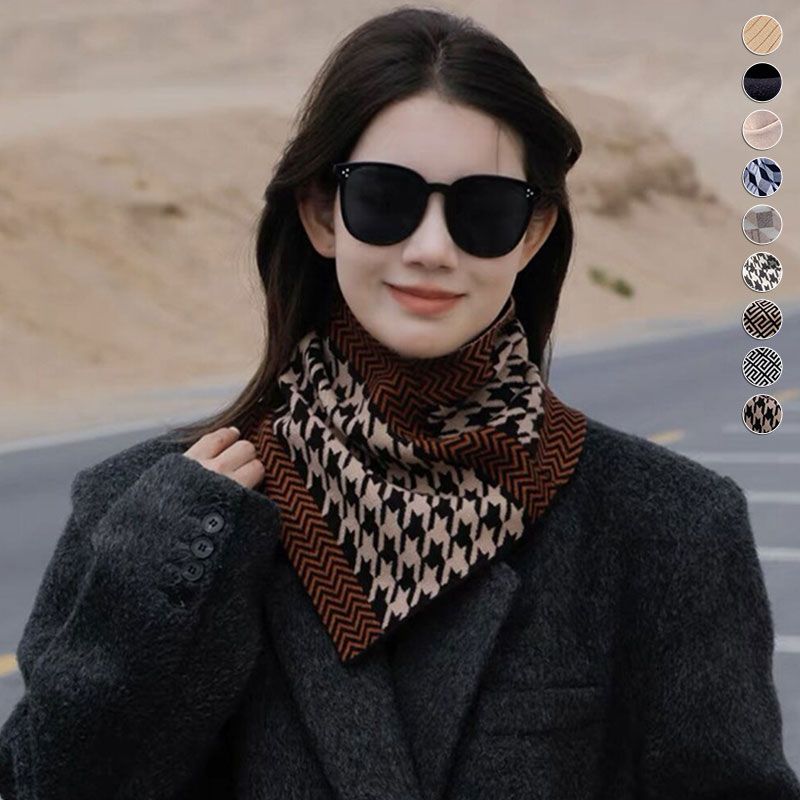 Damen Dreieckstuch | Weicher leichter Strickschal mit vielseitiger Passform für Herbst und Winter