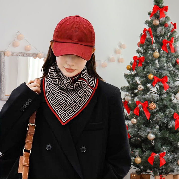 Damen Dreieckstuch | Weicher leichter Strickschal mit vielseitiger Passform für Herbst und Winter