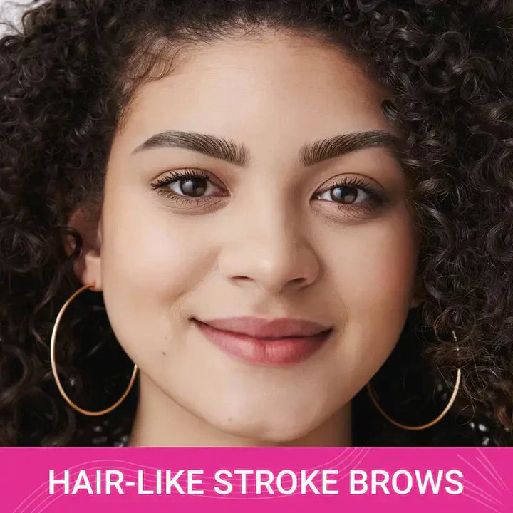 Eyebrow Pencil 2-in-1 in Dark Brown | Microblading Effect with Dual Tip | Waterproof, Smudge-proof, Up to 24h Hold
