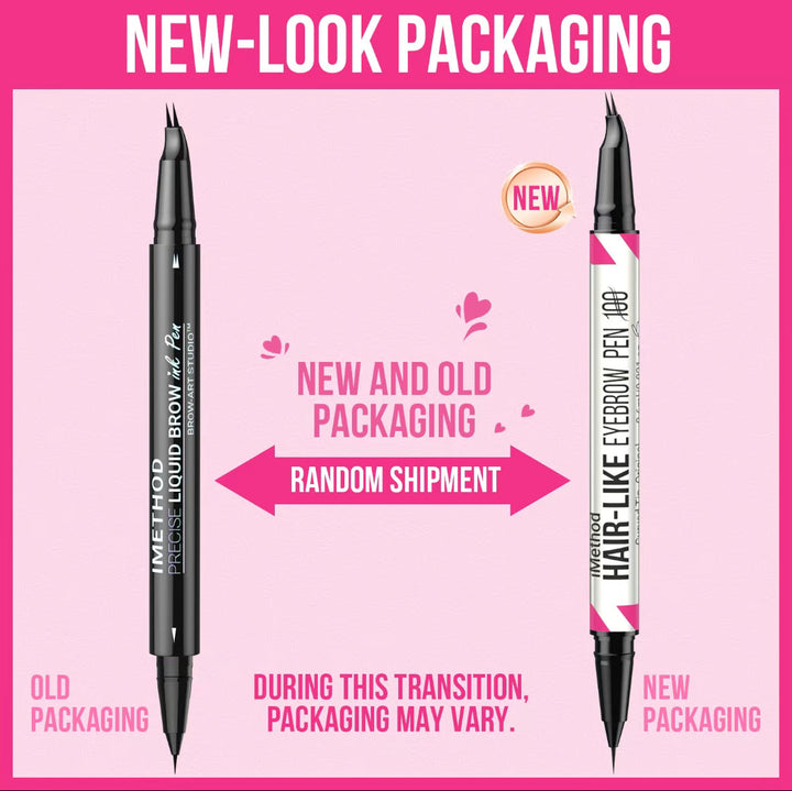 Eyebrow Pencil 2-in-1 in Dark Brown | Microblading Effect with Dual Tip | Waterproof, Smudge-proof, Up to 24h Hold