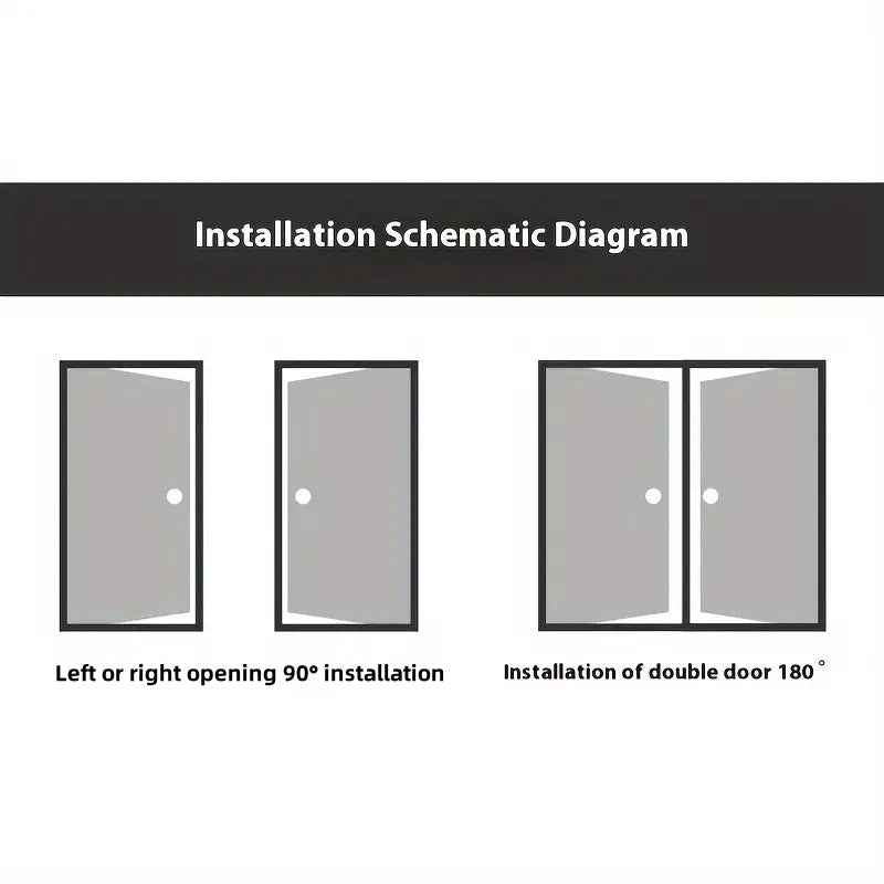 Schieberiegel aus Edelstahl | 90° Türriegel mit Sicherheitsverschluss für Türen, Fenster, Tore &amp; Schränke