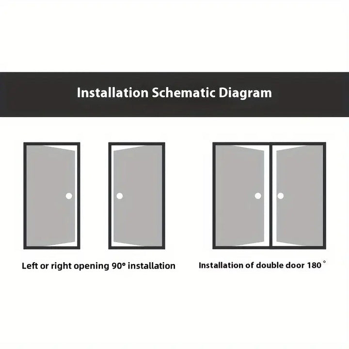 Schieberiegel aus Edelstahl | 90° Türriegel mit Sicherheitsverschluss für Türen, Fenster, Tore &amp; Schränke