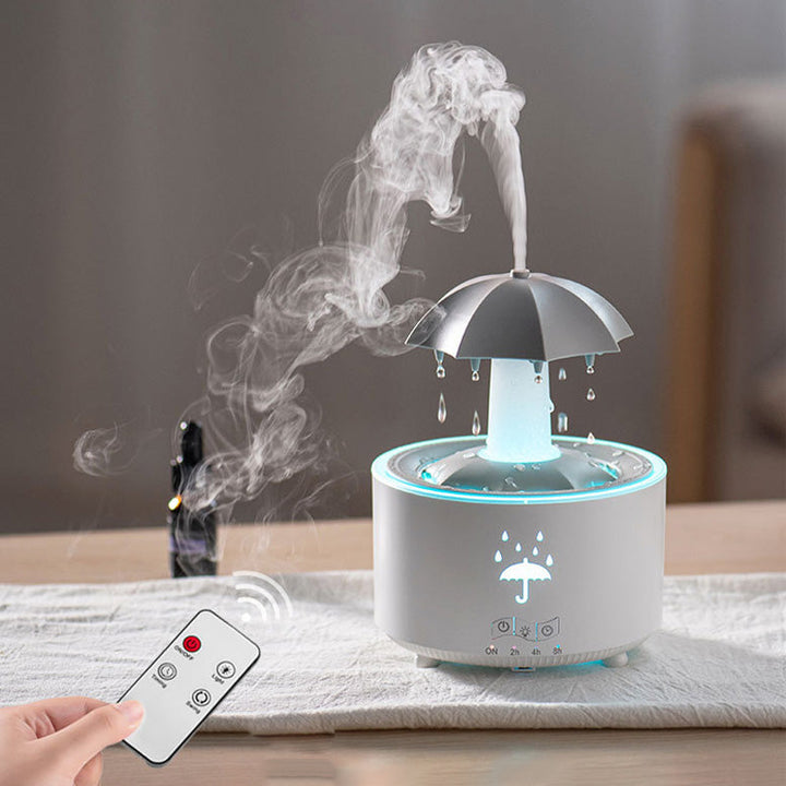 Aroma Diffuser | Ultraschall-Luftbefeuchter mit 300-ml-Wassertank, LED-Beleuchtung und automatischer Abschaltung