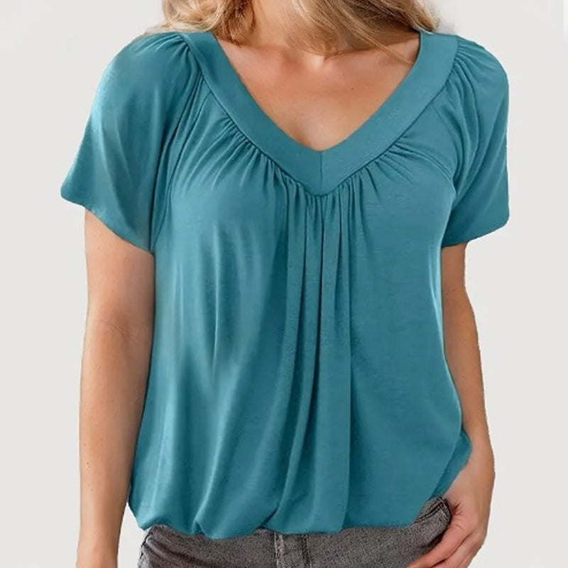 Lisbeth™ Flattering Pleated Blouse
