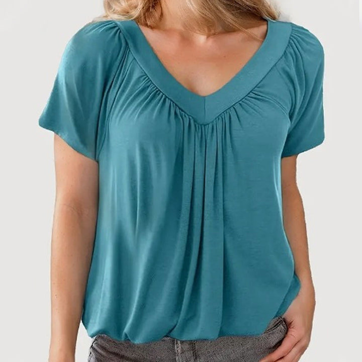 Lisbeth™ Flattering Pleated Blouse