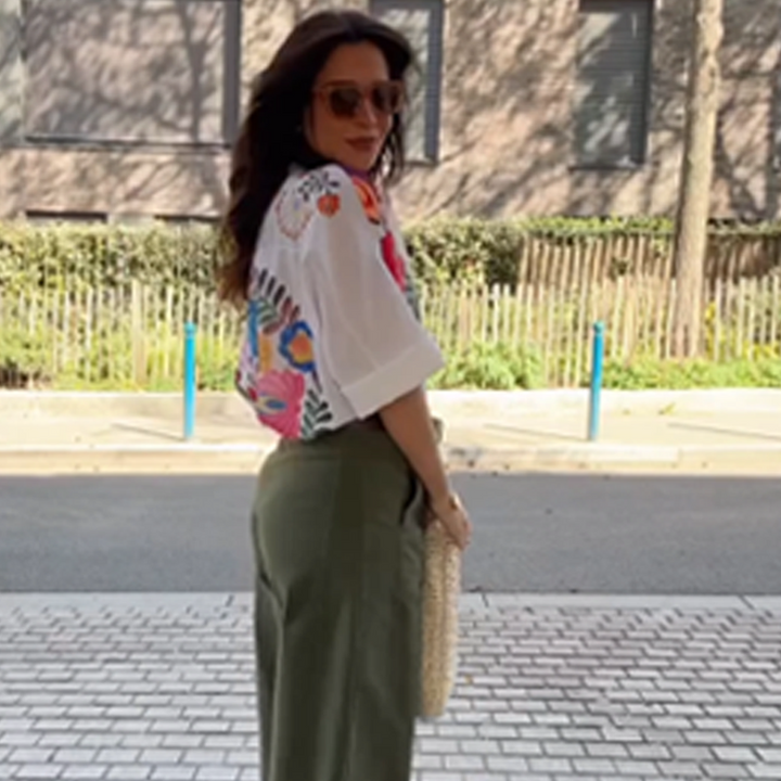 Damen Bluse mit Blumenmuster | Lockerer Schnitt mit klassischem Kragen, Knopfleiste und atmungsaktivem Tragekomfort
