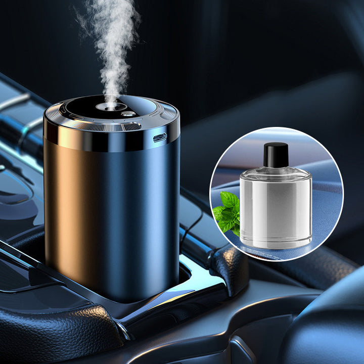 Auto Aroma Diffuser | Intelligenter Autoduftspender mit Sprühstufen, Lichtmodus und automatischer Aktivierung