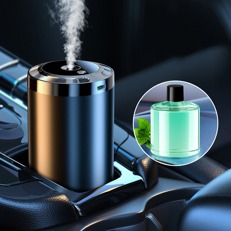 Auto Aroma Diffuser | Intelligenter Autoduftspender mit Sprühstufen, Lichtmodus und automatischer Aktivierung
