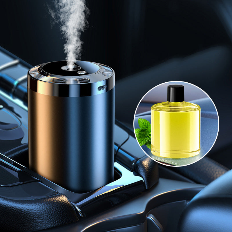 Auto Aroma Diffuser | Intelligenter Autoduftspender mit Sprühstufen, Lichtmodus und automatischer Aktivierung