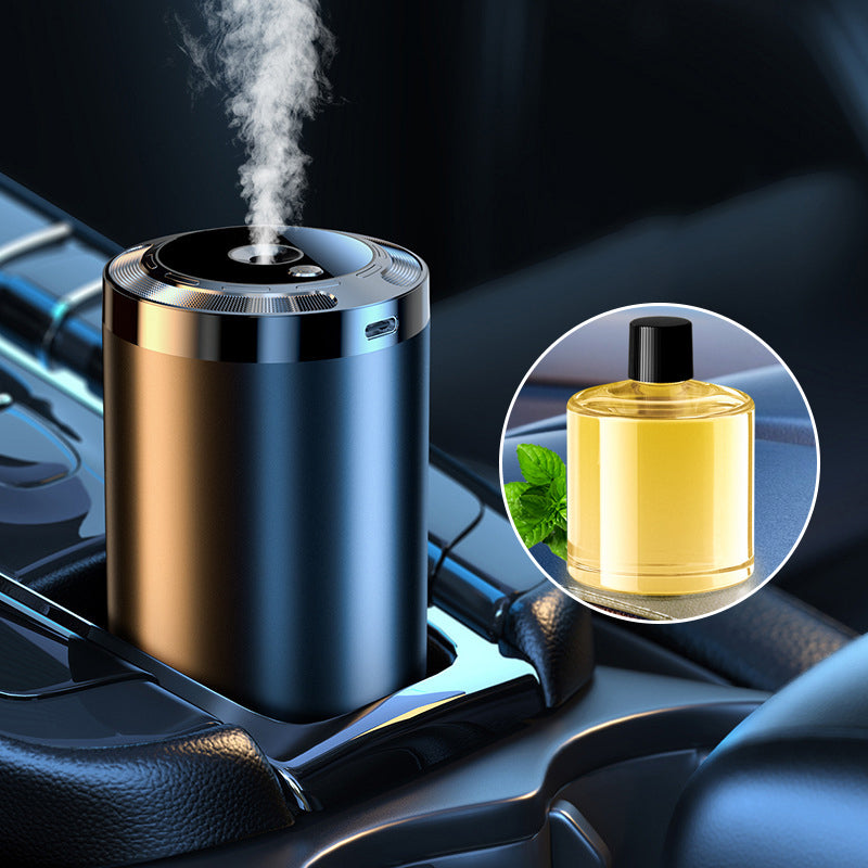 Auto Aroma Diffuser | Intelligenter Autoduftspender mit Sprühstufen, Lichtmodus und automatischer Aktivierung
