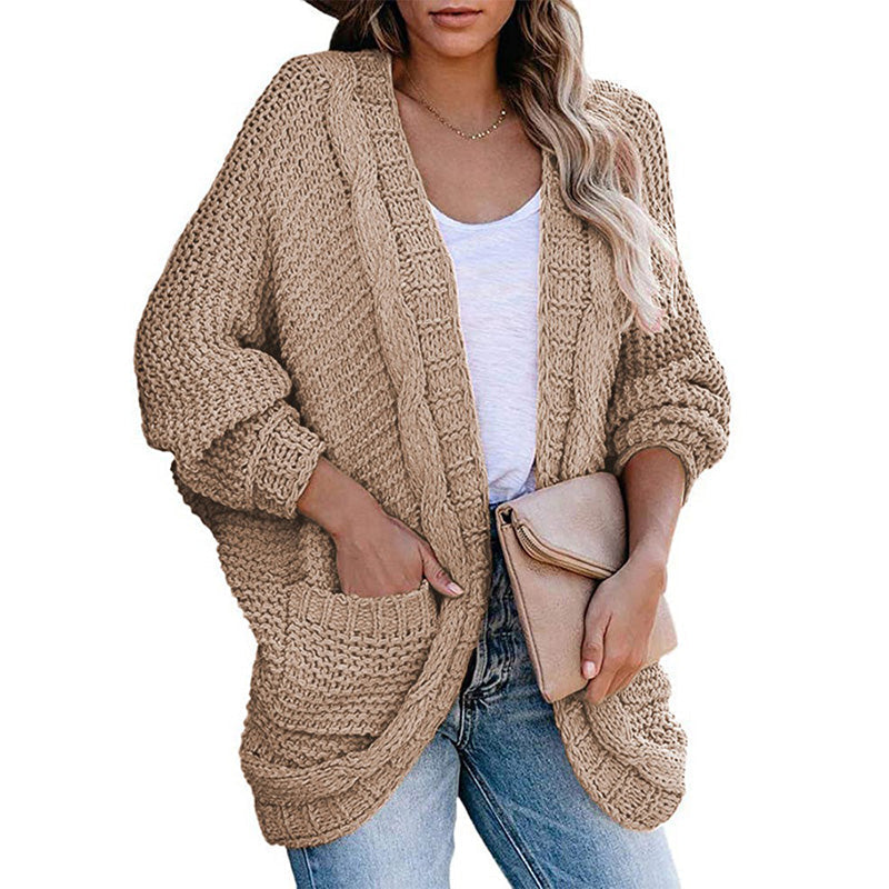 Damen Strick Cardigan | Weiche Strickstruktur &amp; bequeme Passform für Büro, Alltag und Freizeit