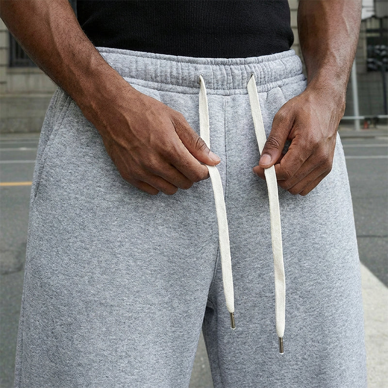 Herren Freizeithose mit Kordelzug | Locker geschnittene Hose mit elastischem Bund und strapazierfähiger Stoffqualität