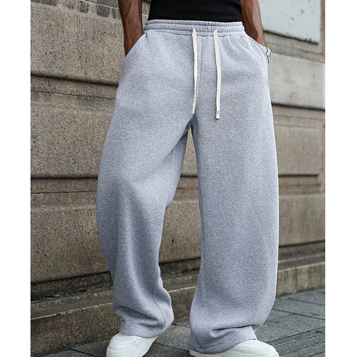 Herren Freizeithose mit Kordelzug | Locker geschnittene Hose mit elastischem Bund und strapazierfähiger Stoffqualität