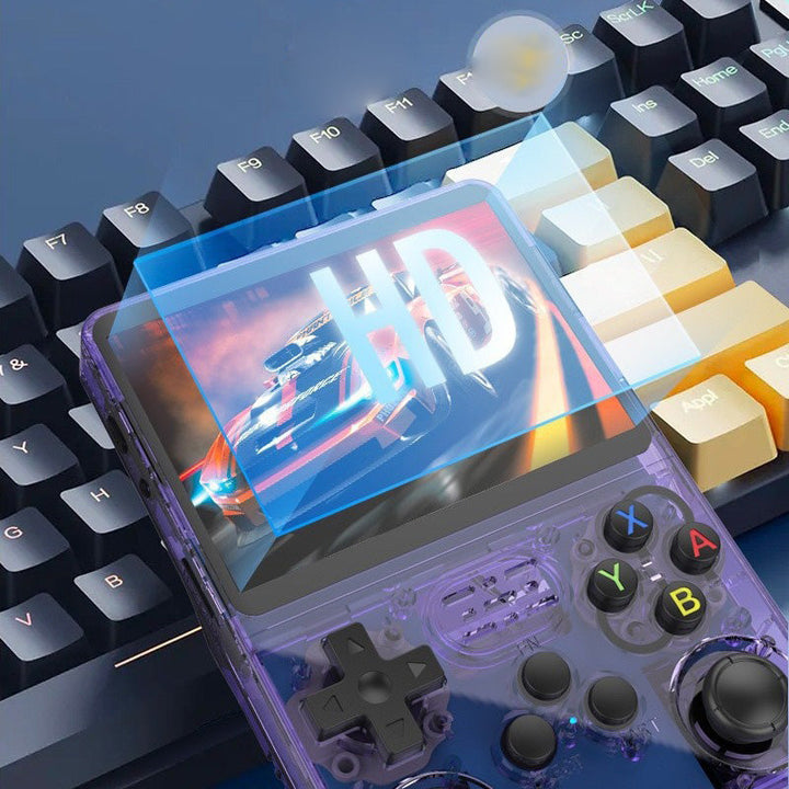 Retro Handheld Konsole | Tragbare Spielkonsole mit Farbdisplay, Speicherfunktion und zahlreichen Retrospielen für unterwegs