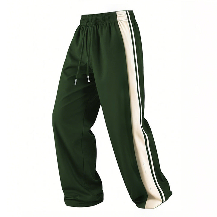 Herren Trainingshose Loose Fit | Jogginghose mit elastischem Bund, Kordelzug und weicher, atmungsaktiver Stoffqualität
