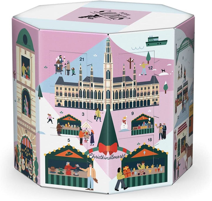 Marmeladen Adventskalender 2026 mit 24 Mini-Konfitüren | 24 fruchtige Sorten zum Probieren und Verschenken in der Adventszeit