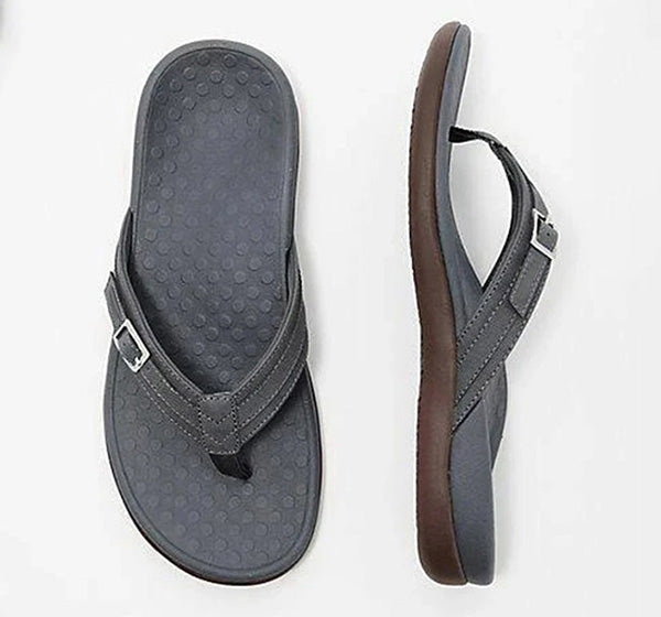 Orthopädische Damen Sommersandalen mit Fußgewölbeunterstützung | Rutschfest &amp; dämpfend | Bei Fersenschmerz, EU 35–42, Farbenwahl