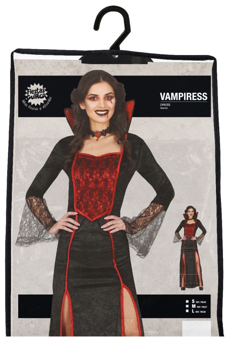Vampir Kostüm Damen | Rotes Halloween-Kleid für Vampir-Verkleidung, Halloween-Partys und Mottopartys