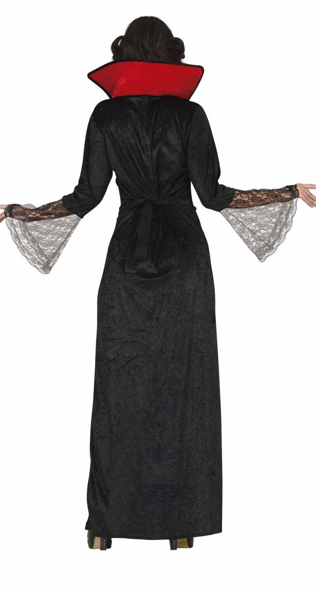 Vampir Kostüm Damen | Rotes Halloween-Kleid für Vampir-Verkleidung, Halloween-Partys und Mottopartys