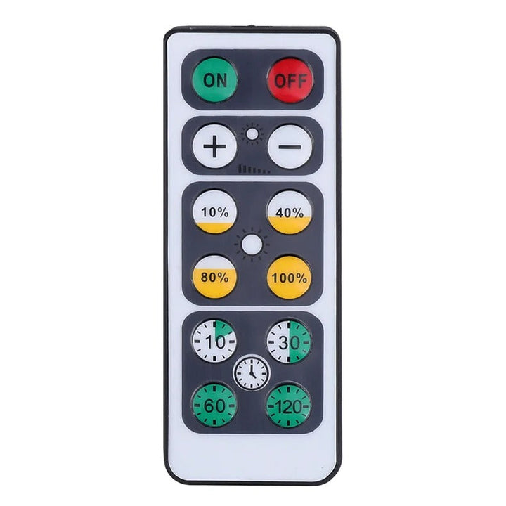 Kabelloser LED-Strahler mit Fernbedienung &amp; Timer | Dimmbares Warmlicht für Wohnzimmer, Flur &amp; Schlafzimmer | 1+1 Gratis