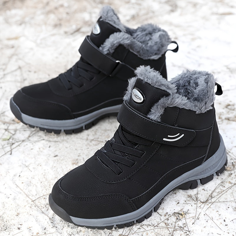 Damen Winterstiefel | Gefütterte Stiefel mit wärmendem Innenfutter, robuster Sohle und bequemer Passform für Winter und Schnee