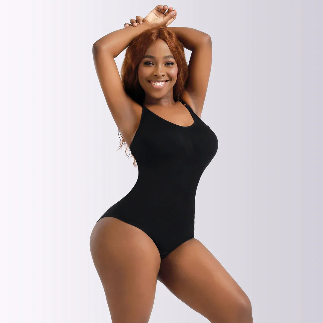 Women’s Shapewear Bodysuit with Tummy Control | Seamless &amp; Breathable | Four-Way Stretch, Invisible Under Clothing